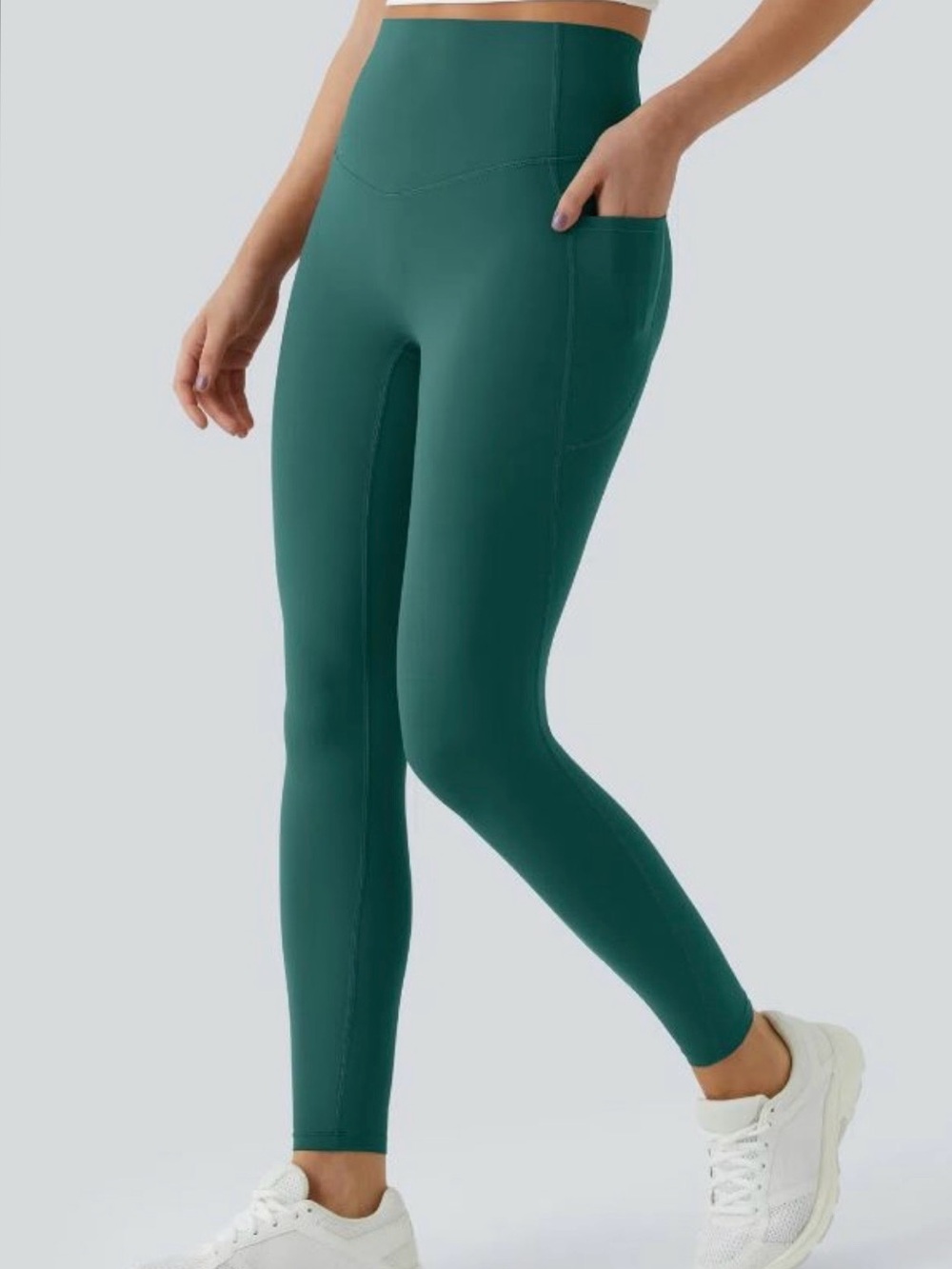 HALARA LEGGINGS RICH TEAL